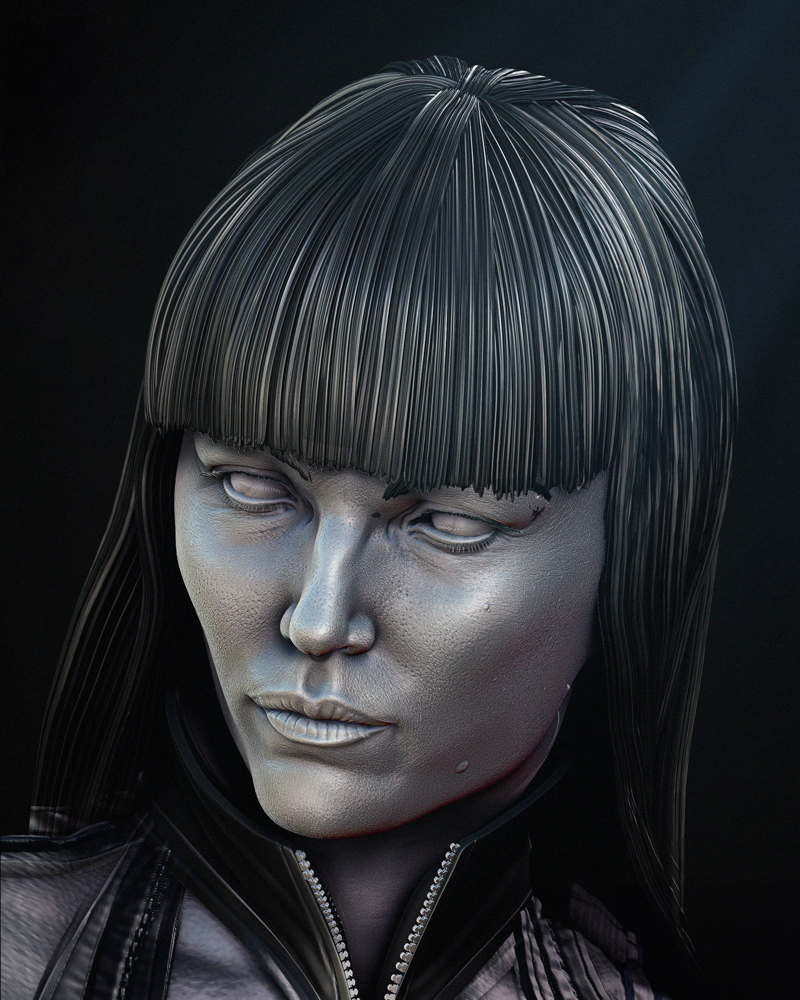 Silk Spectre - Portrait Bust