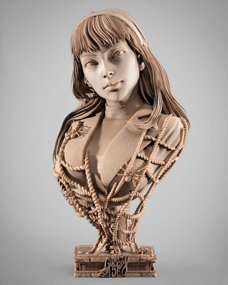 Gwen Stacy - Portrait Bust