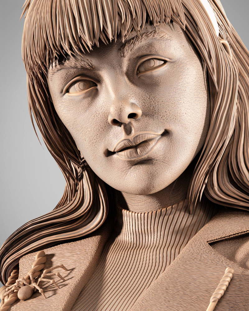 Gwen Stacy - Portrait Bust