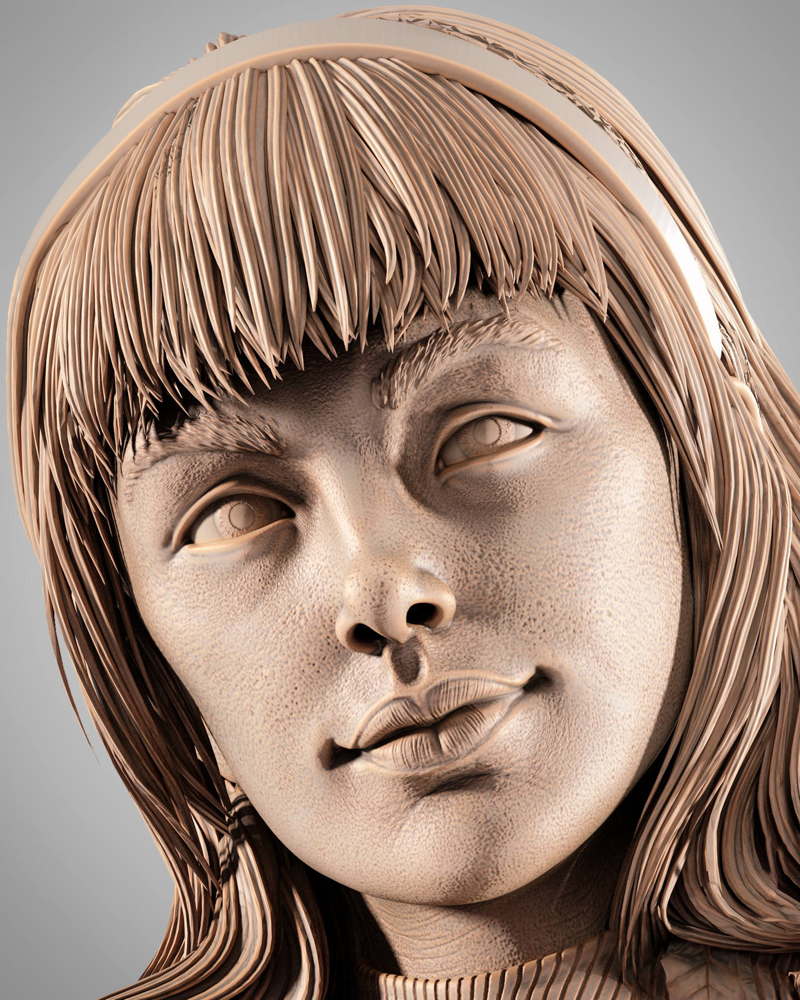 Gwen Stacy - Portrait Bust