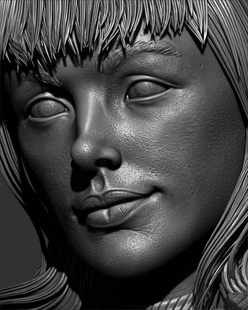 Gwen Stacy - Portrait Bust