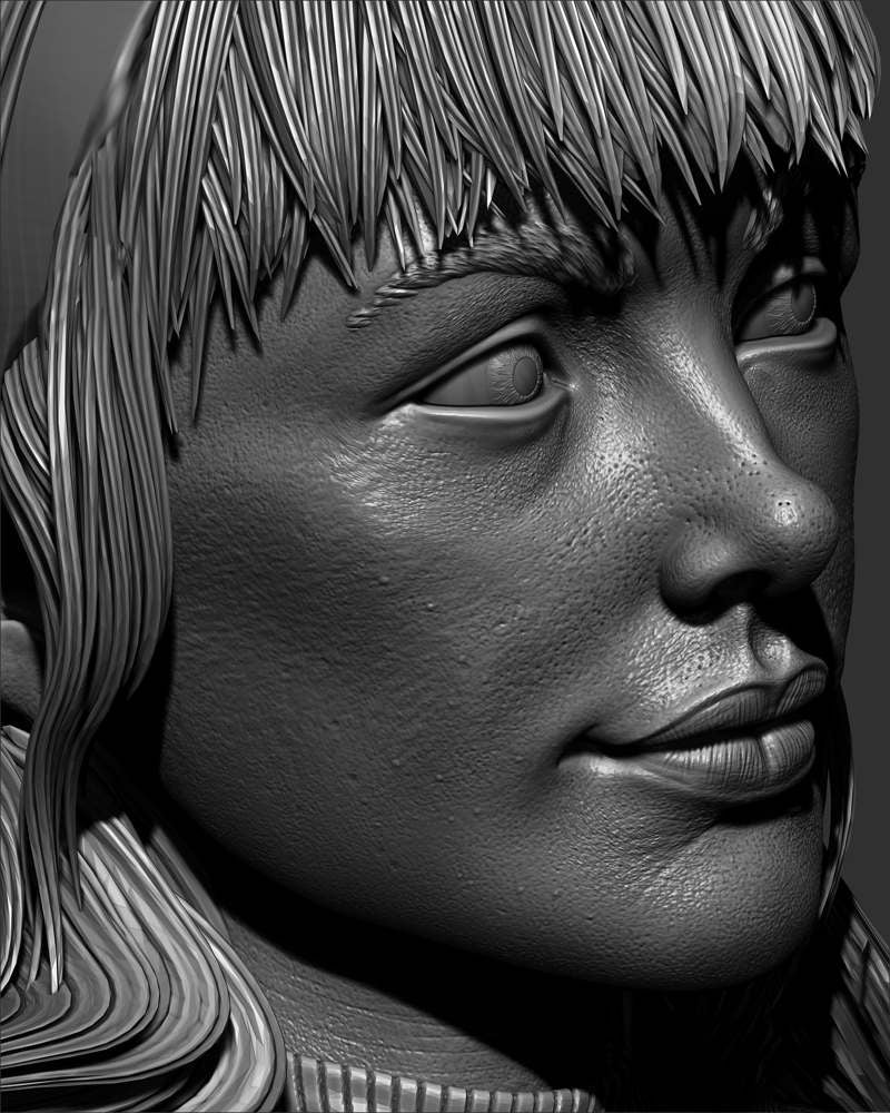 Gwen Stacy - Portrait Bust