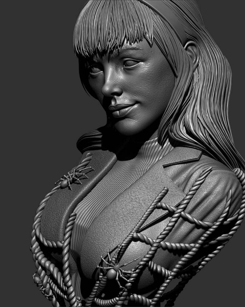 Gwen Stacy - Portrait Bust