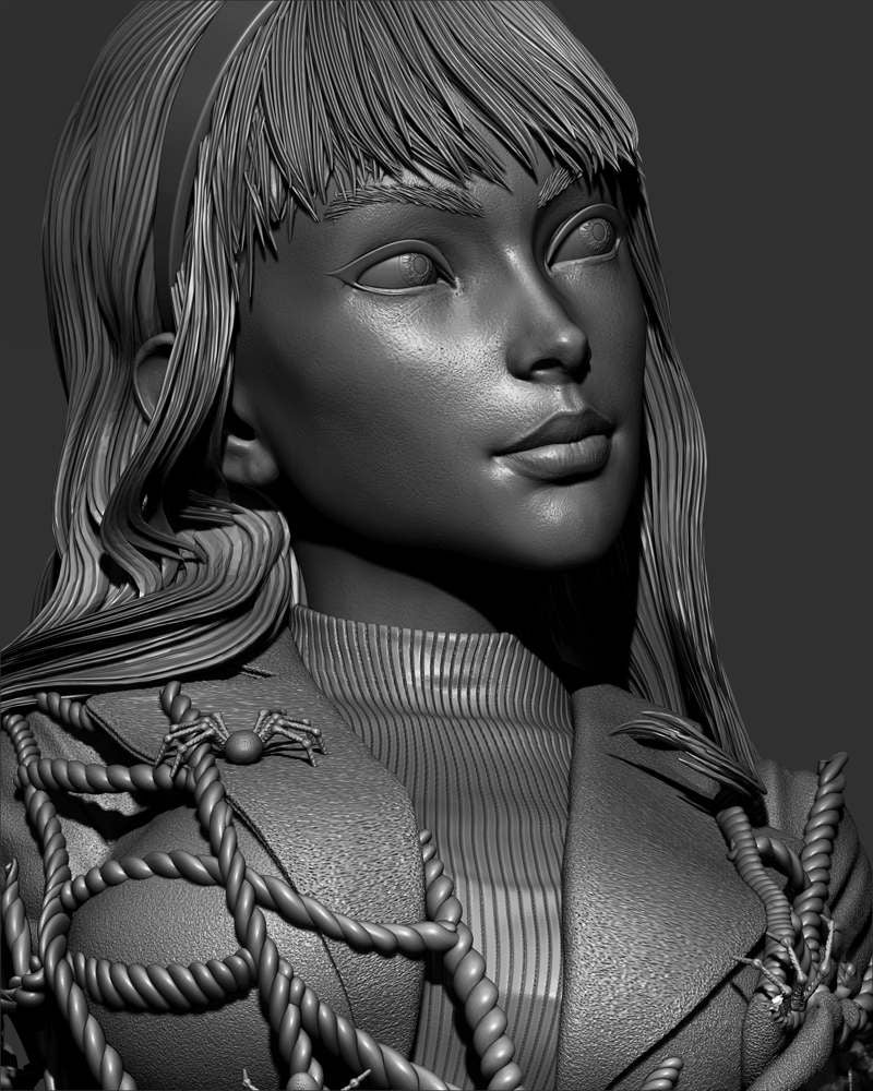 Gwen Stacy - Portrait Bust