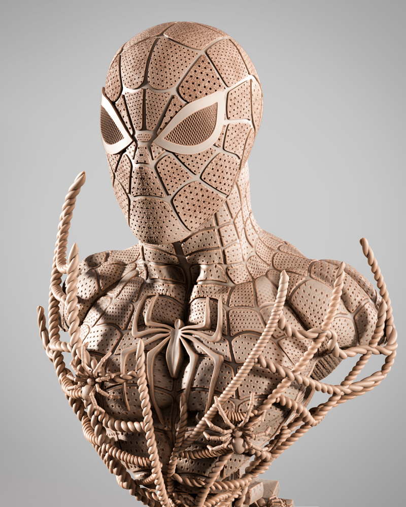 Spiderman 2025 - Portrait Bust