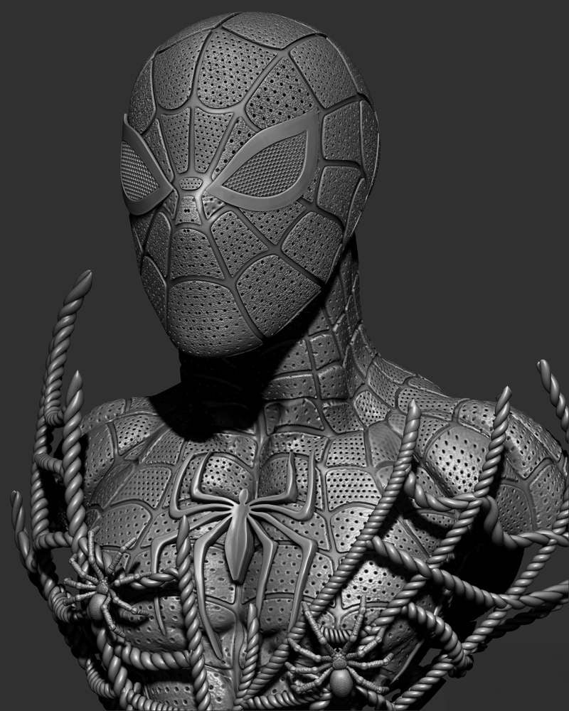 Spiderman 2025 - Portrait Bust