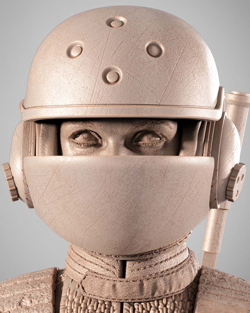 Jyn Erso – Portrait Bust