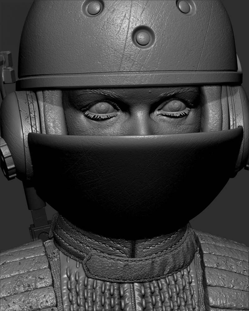 Jyn Erso – Portrait Bust