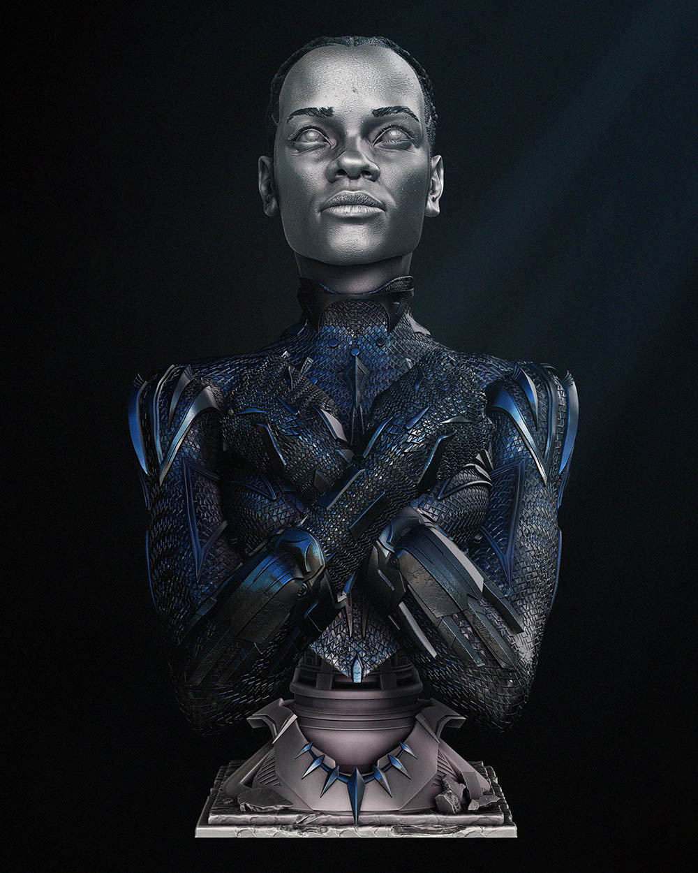 Black Panther - (Shuri) - Portrait Bust