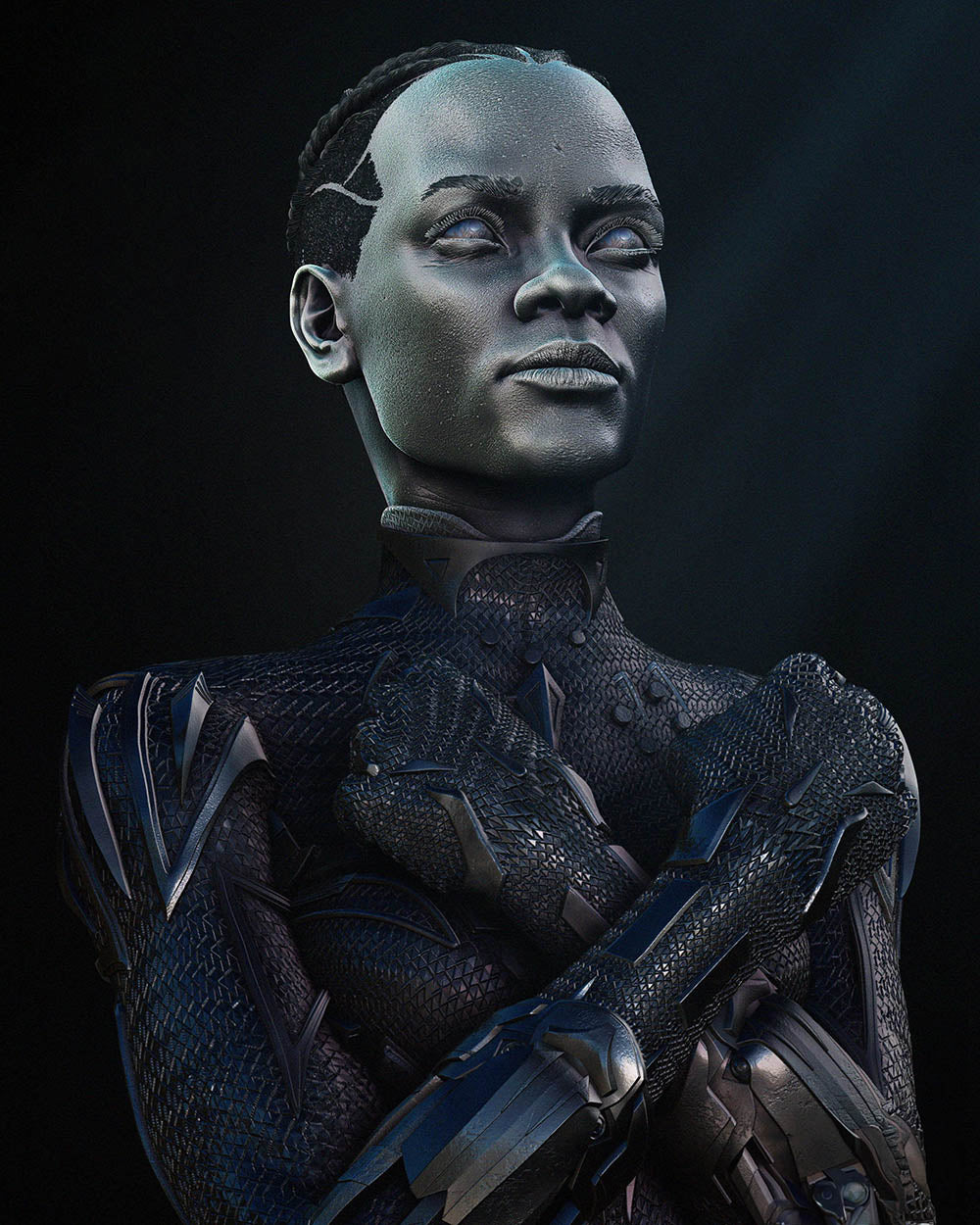 Black Panther - (Shuri) - Portrait Bust