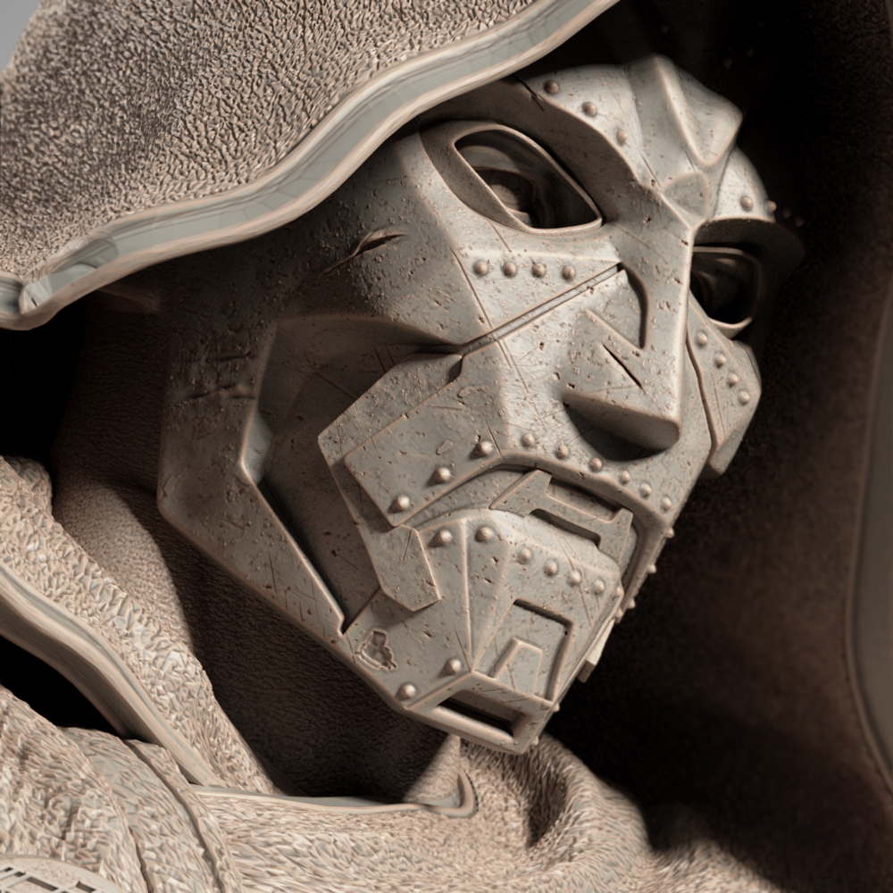 Dr.Doom Horse – Portrait Bust