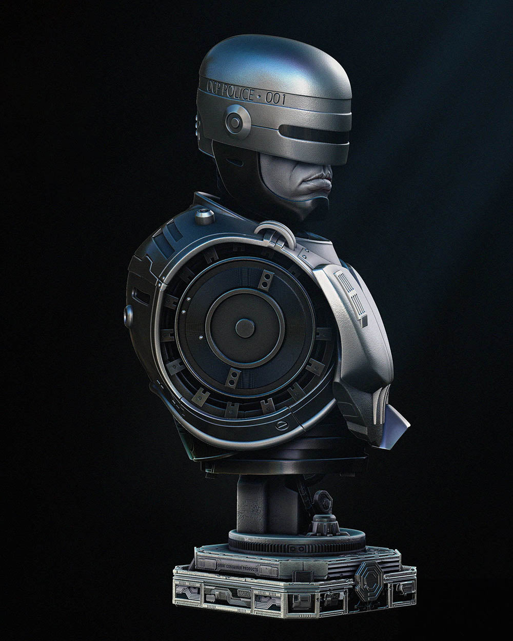 Robocop Portrait - Bust