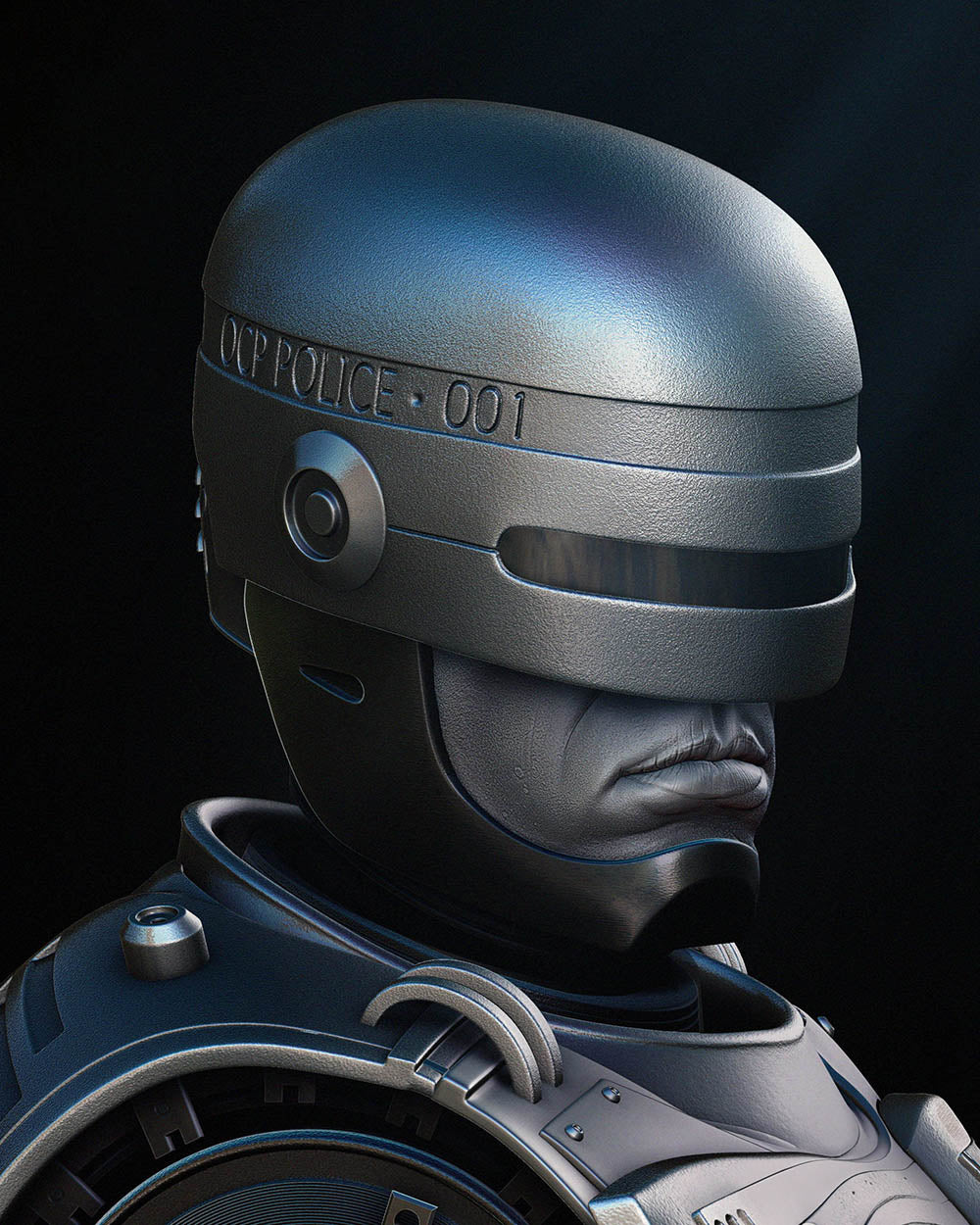 Robocop Portrait - Bust