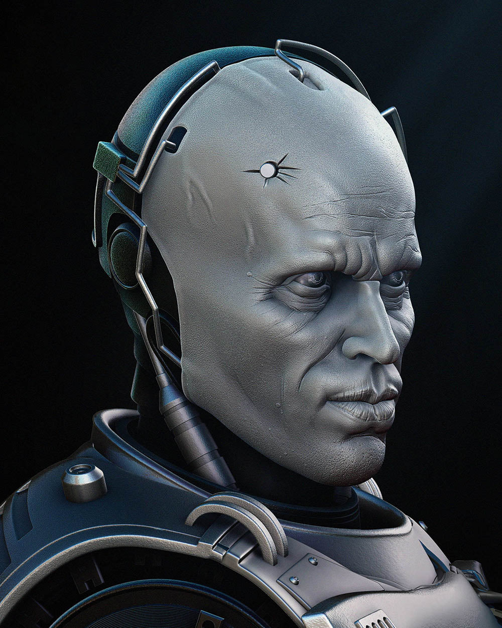 Robocop Portrait - Bust