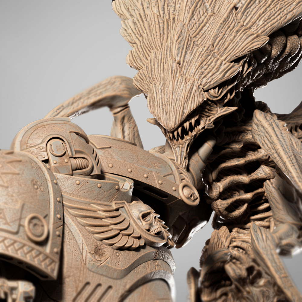 Titus Warmhammer - Sculpture