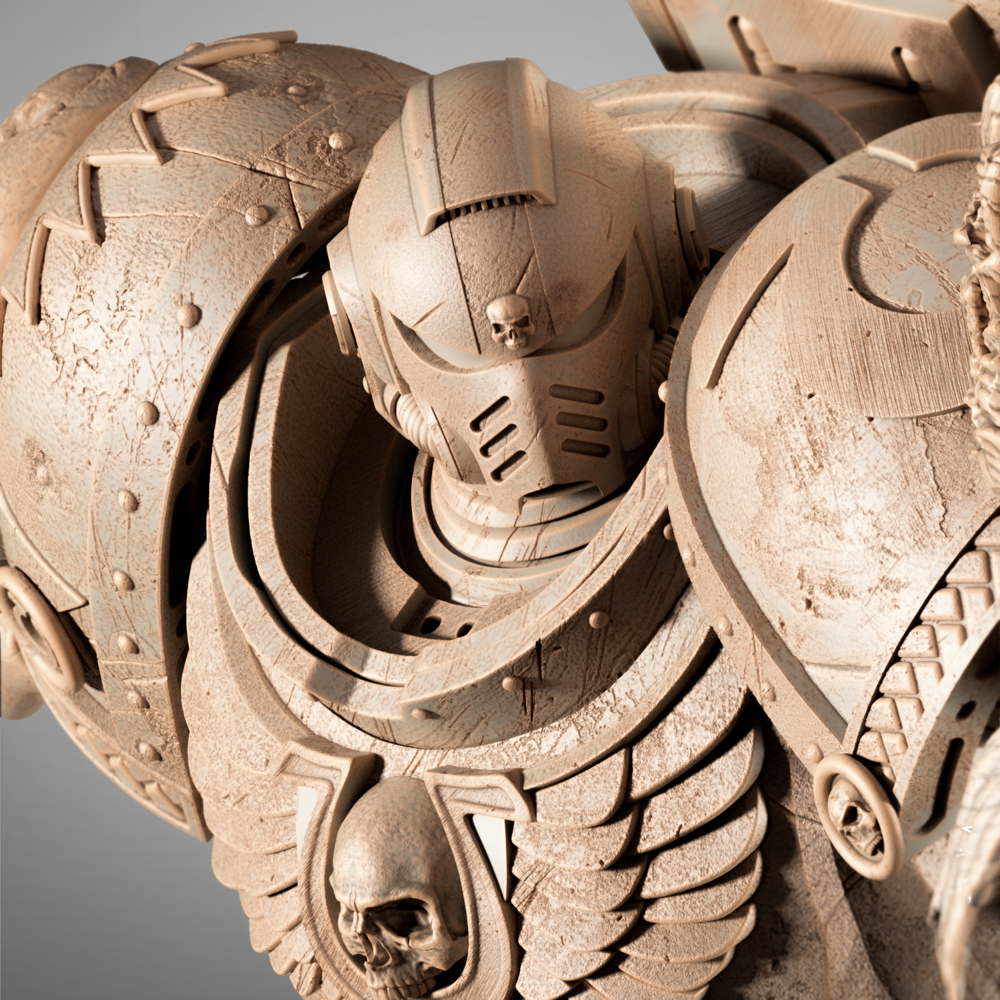 Titus Warmhammer - Sculpture
