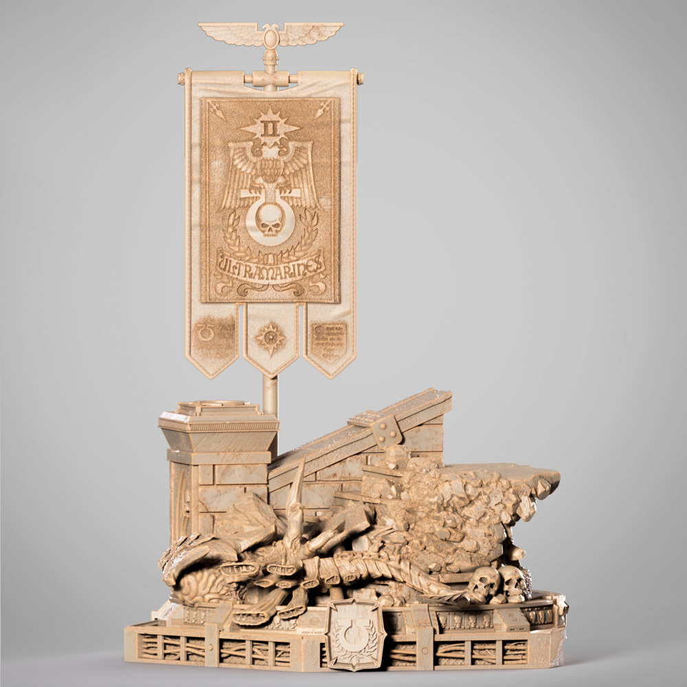 Titus Warmhammer - Sculpture