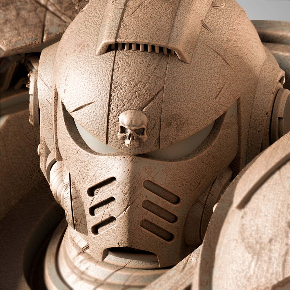 Titus Warmhammer - Sculpture