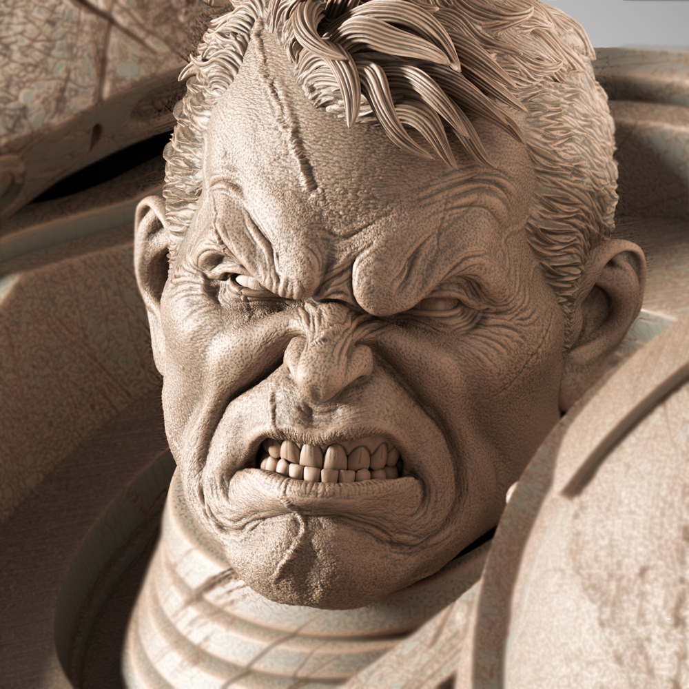 Titus Warmhammer - Sculpture