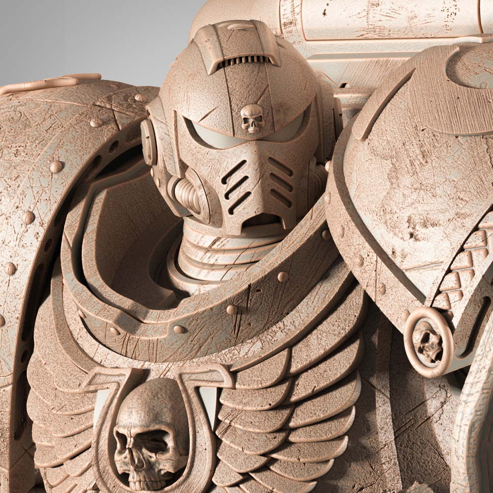 Titus Warmhammer - Sculpture