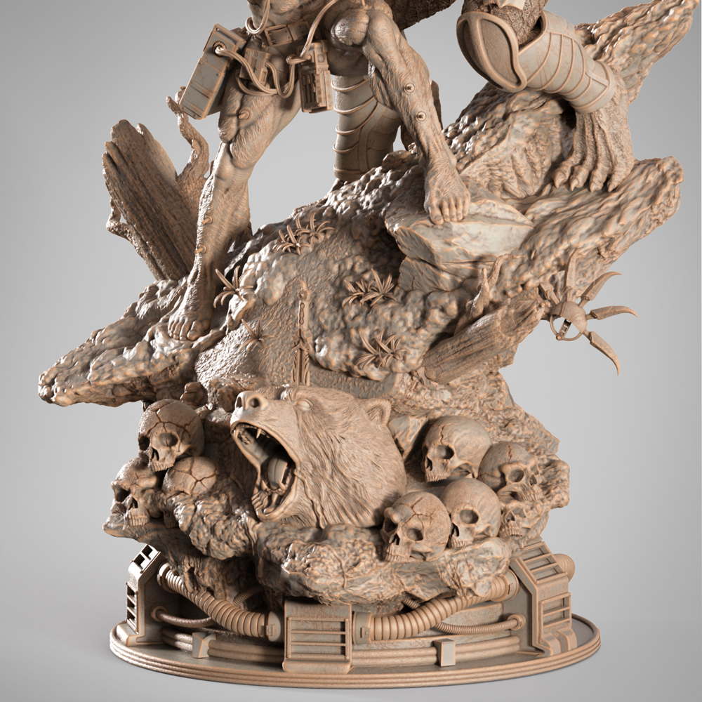 Weapon vs Predator - Diorama