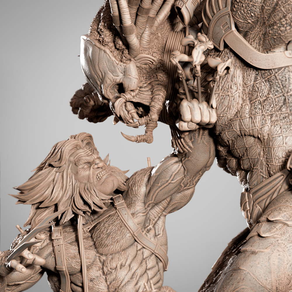 Weapon vs Predator - Diorama