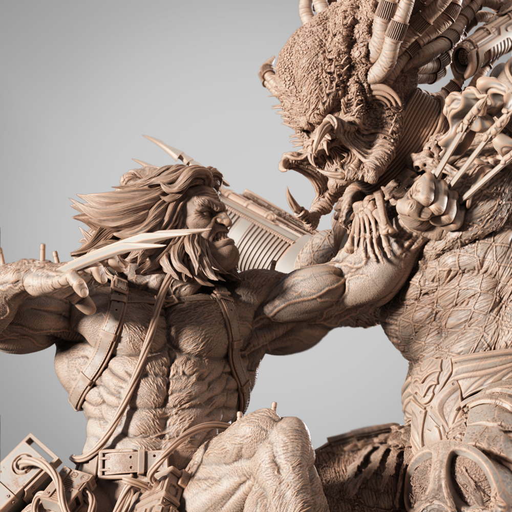 Weapon vs Predator - Diorama