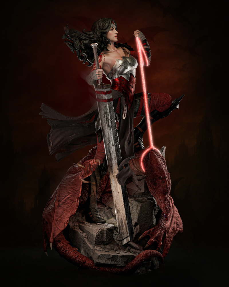 Wonder Woman #3 – Sculpture