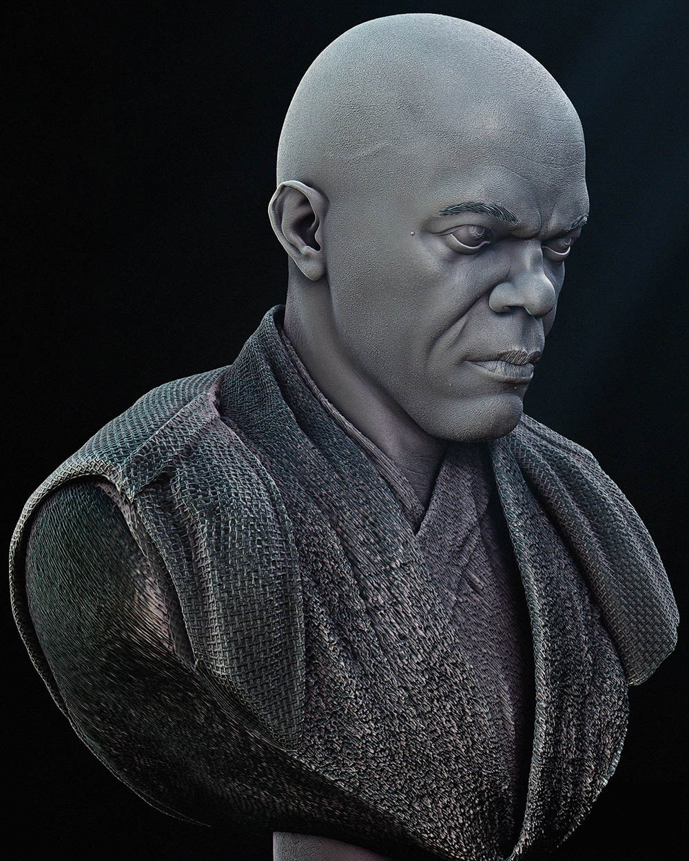 Mace Windu - Bust Portrait