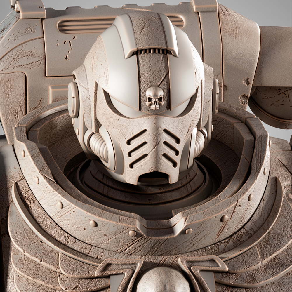 Titus Warmhammer - Portrait Bust
