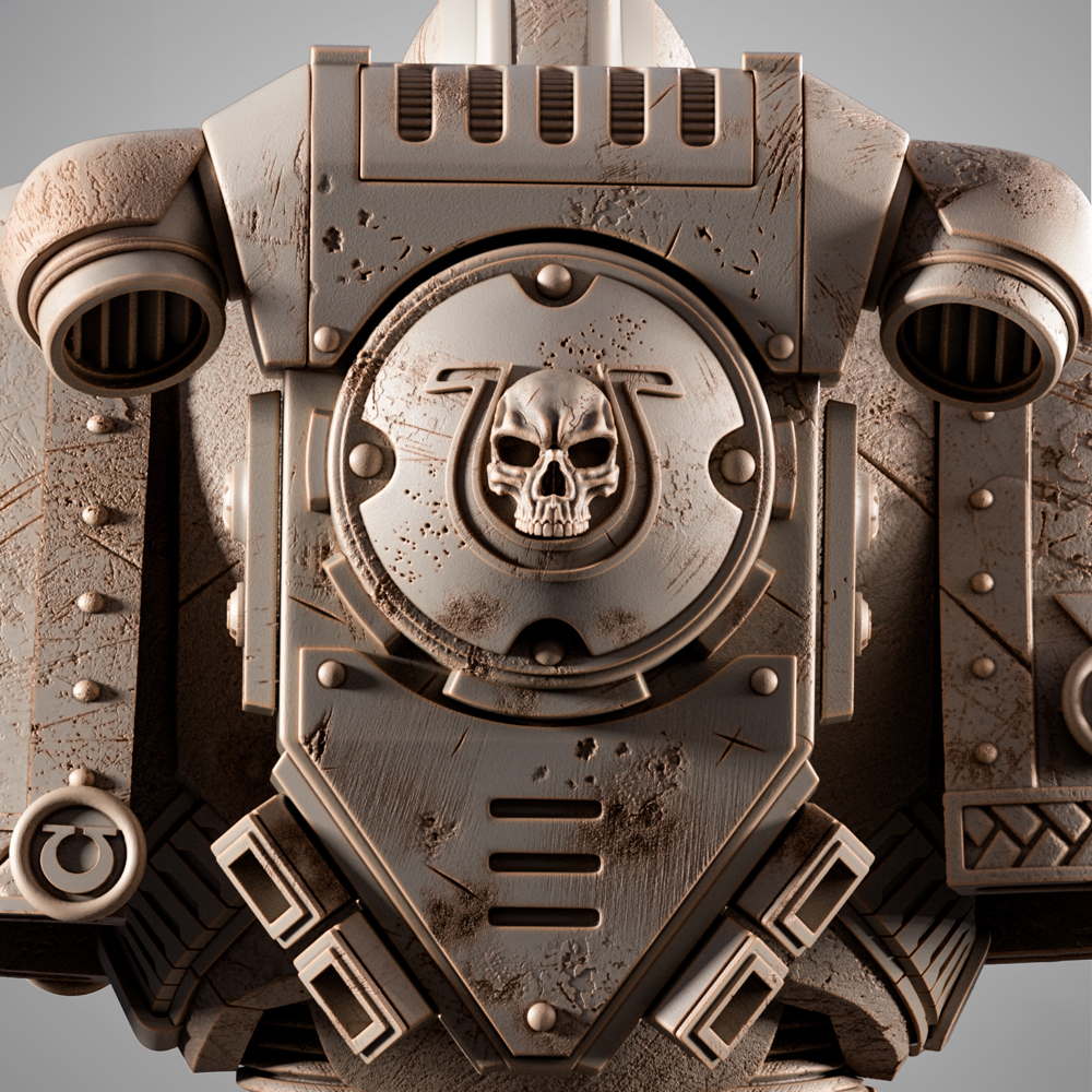 Titus Warmhammer - Portrait Bust