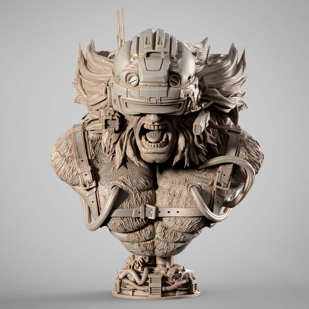 Weapon X - Portrait Bust