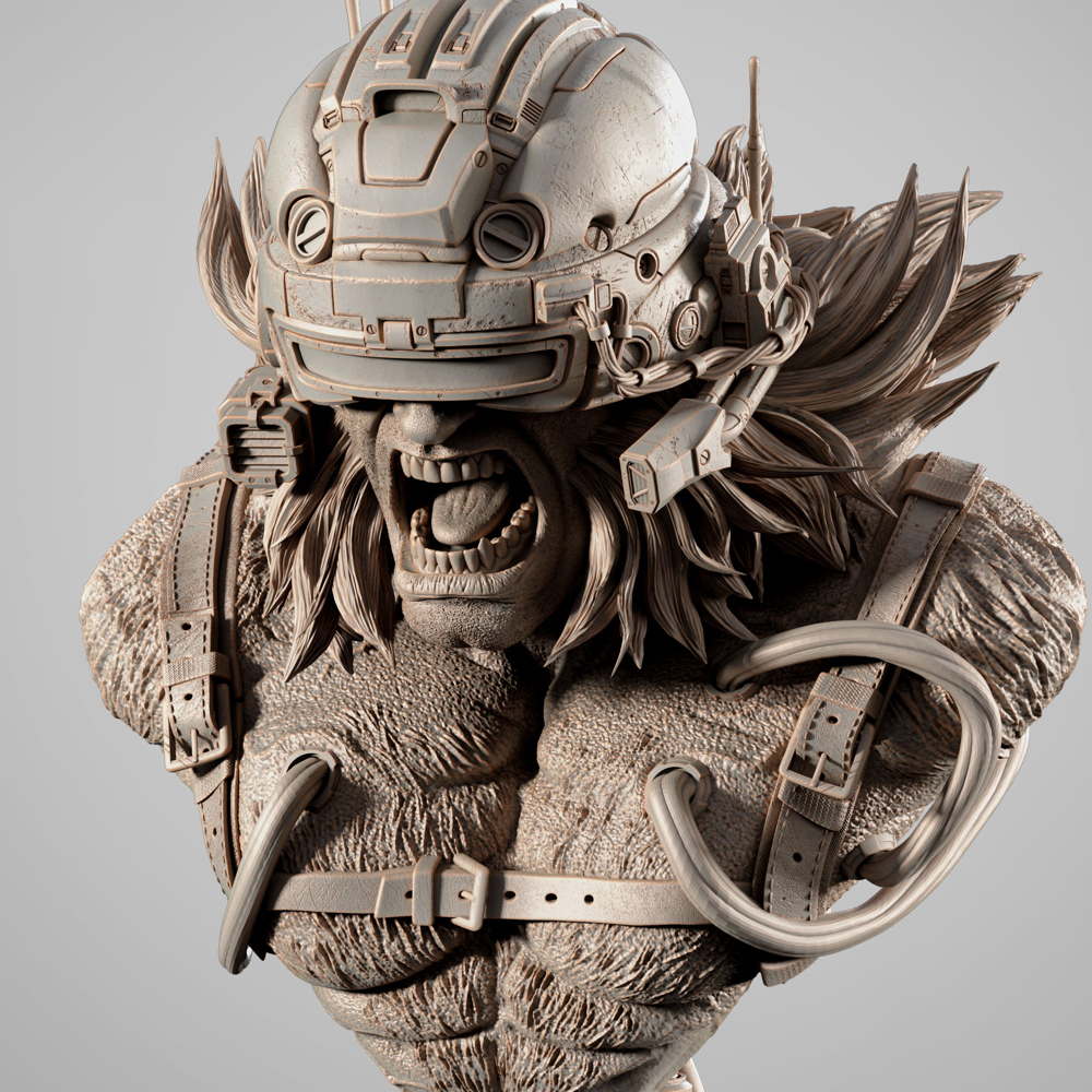 Weapon X - Portrait Bust