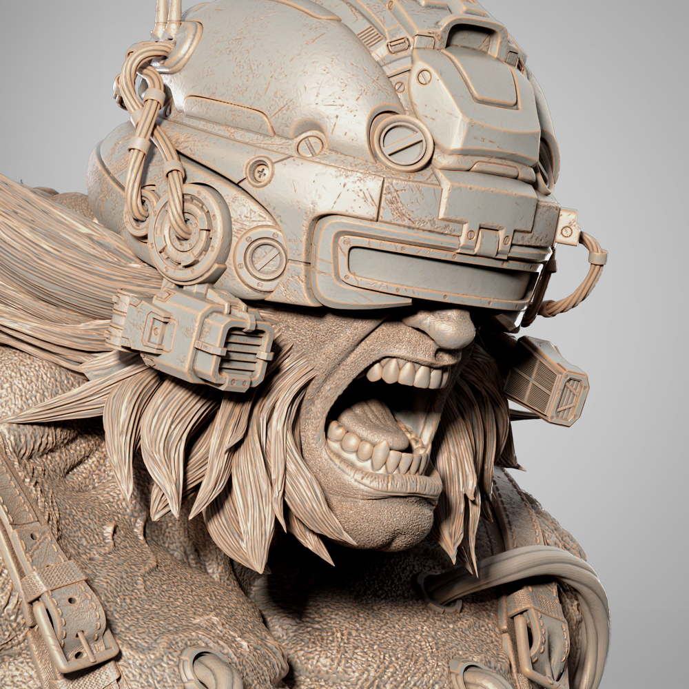 Weapon X - Portrait Bust