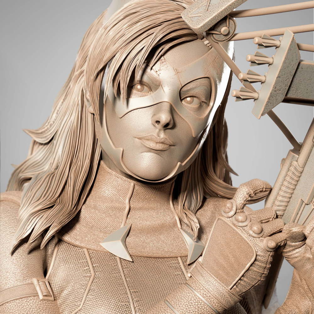 The Huntress - Bust
