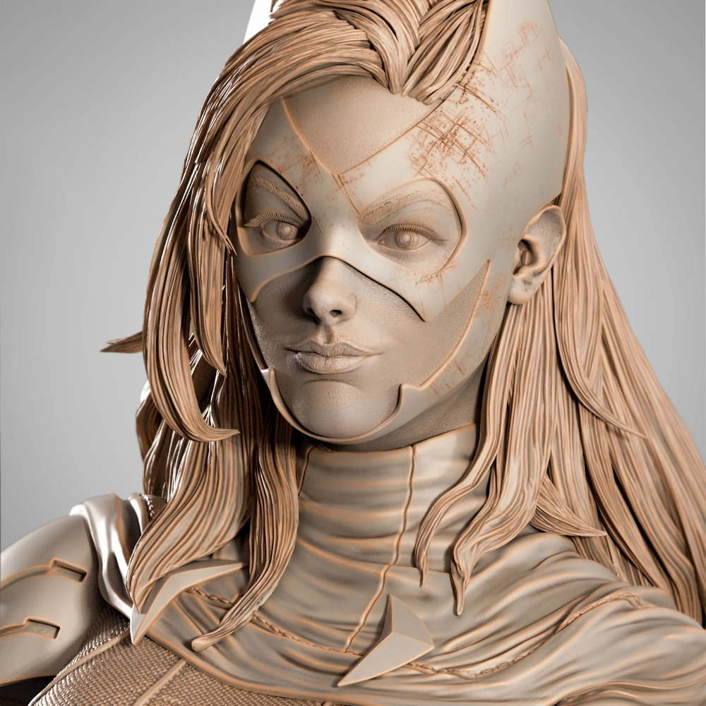 The Huntress - Portrait Bust