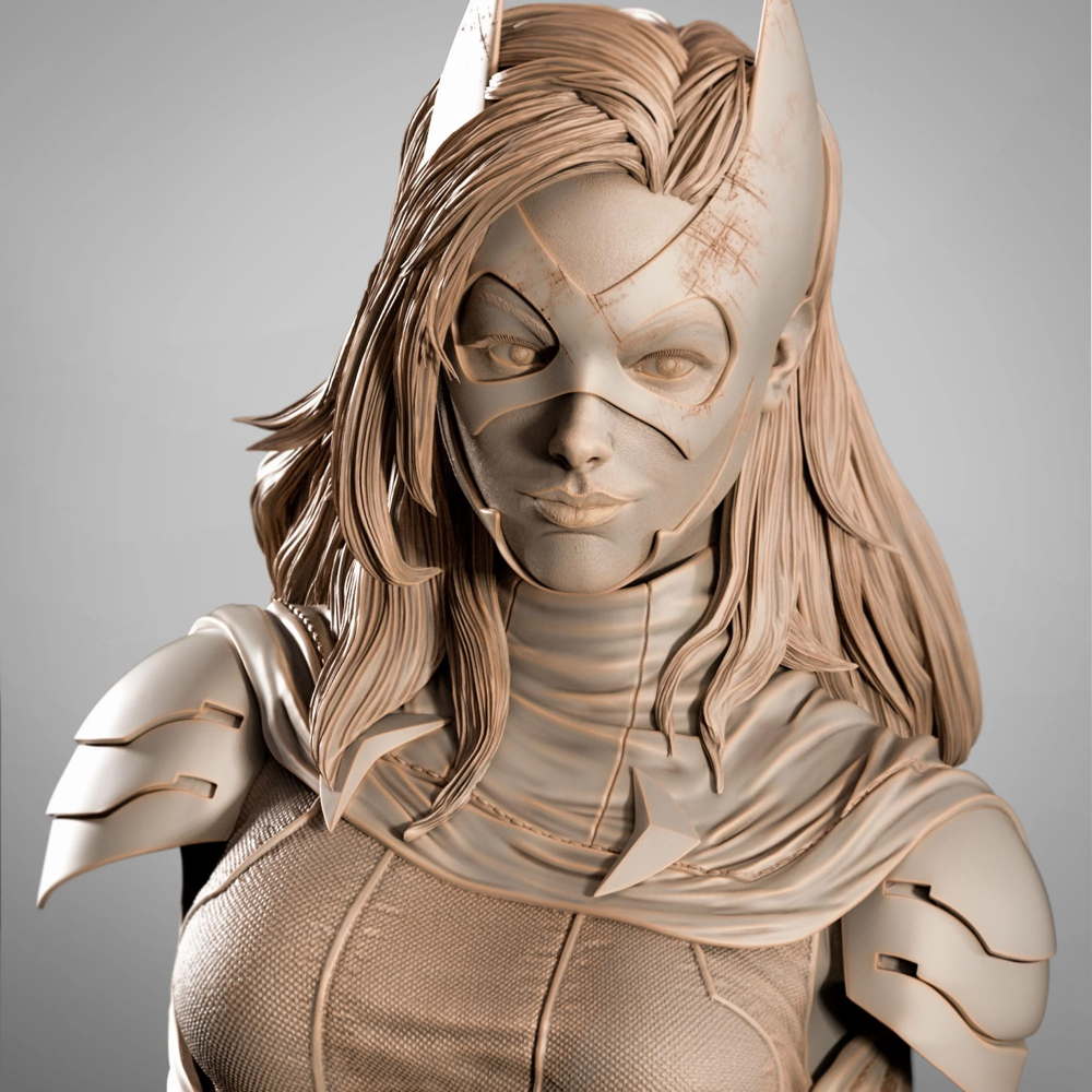 The Huntress - Portrait Bust