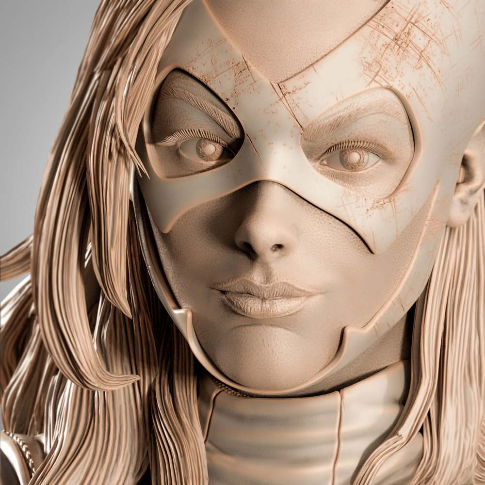 The Huntress - Portrait Bust