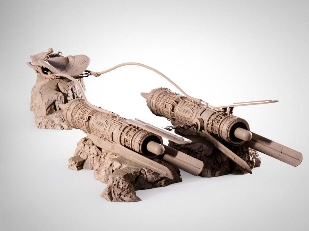 Anakin Race Pod - Sculpture