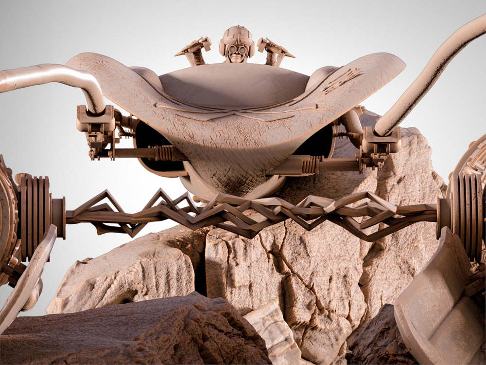 Anakin Race Pod - Sculpture