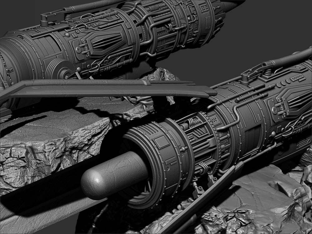 Anakin Race Pod - Sculpture