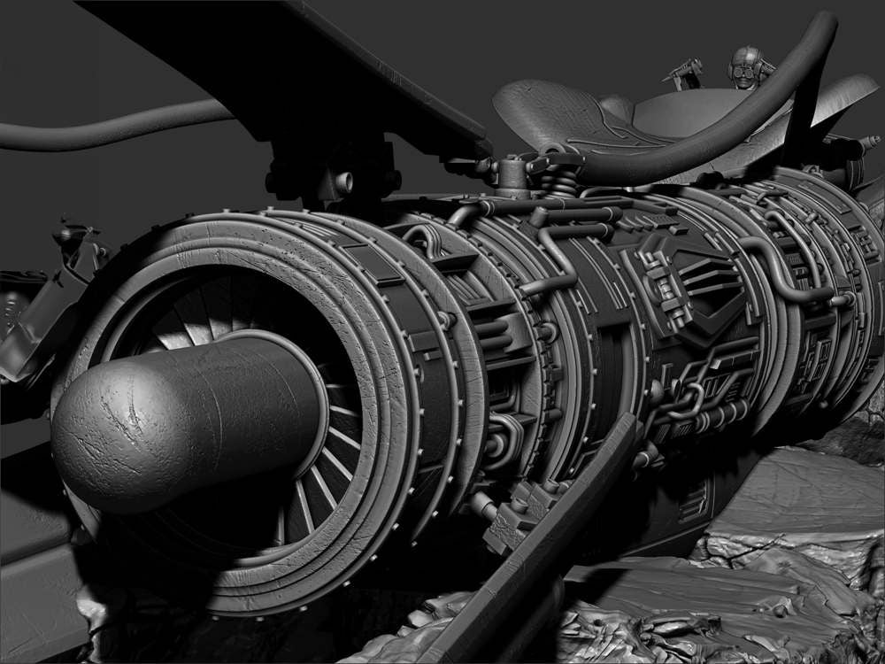 Anakin Race Pod - Sculpture