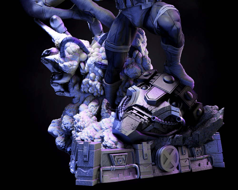 Jean Grey and Cyclops - Diorama