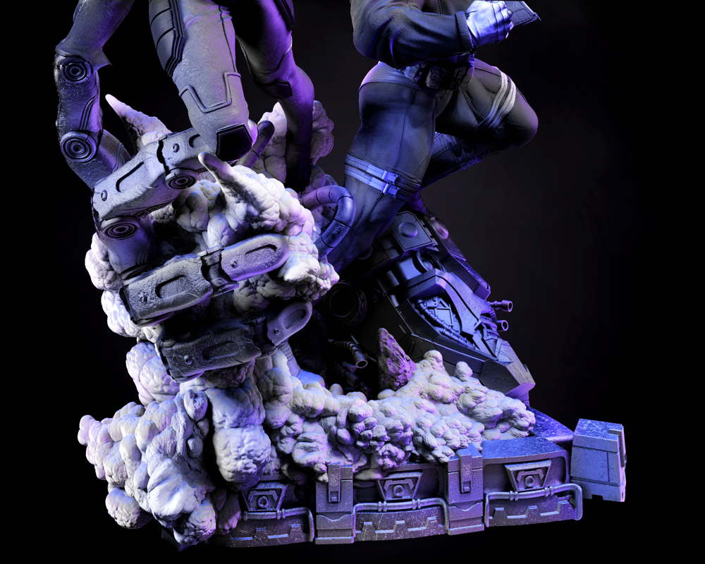 Jean Grey and Cyclops - Diorama