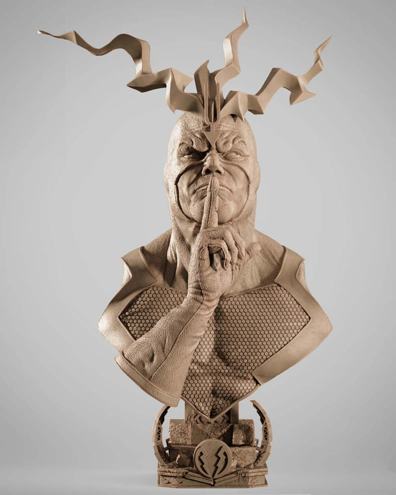 Black Bolt – Portrait Bust