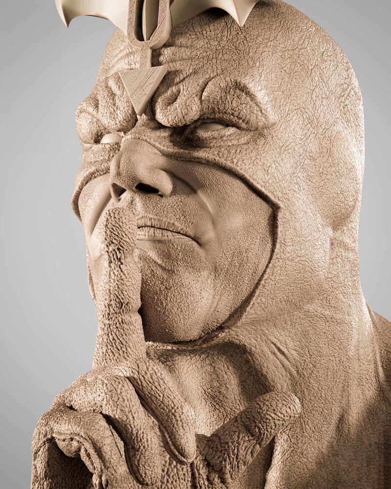 Black Bolt – Portrait Bust