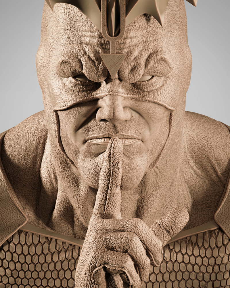 Black Bolt – Portrait Bust