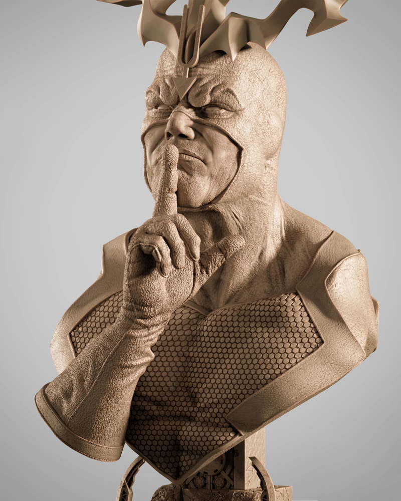 Black Bolt – Portrait Bust