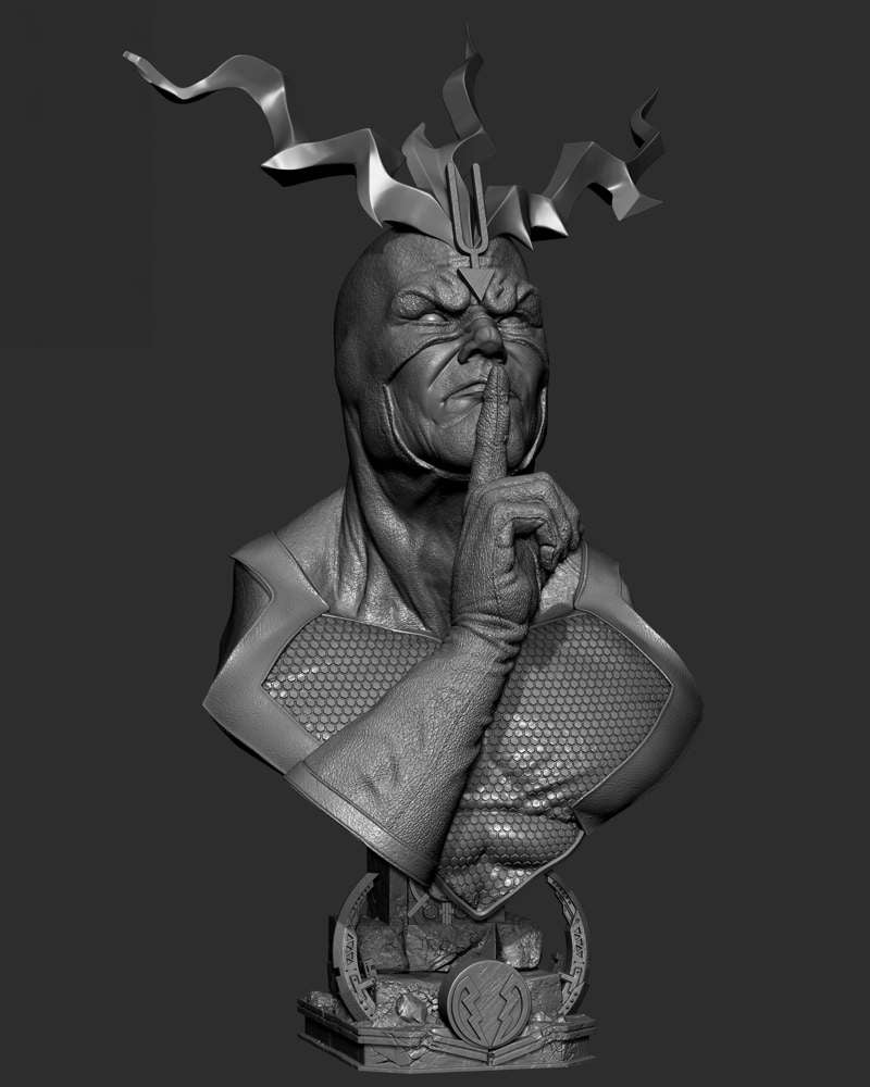 Black Bolt – Portrait Bust