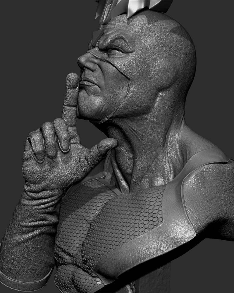 Black Bolt – Portrait Bust